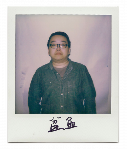 Boyuan, artist standing in front of the camera